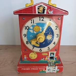 Fisher Price Teaching Clock