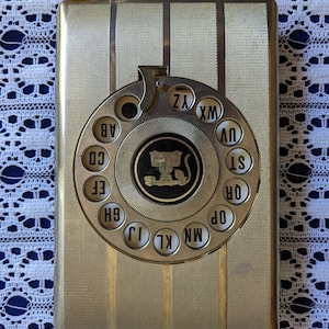Vintage Rotary Dial a Name Personal.Contact Names and Number Keeper from Systatreasures