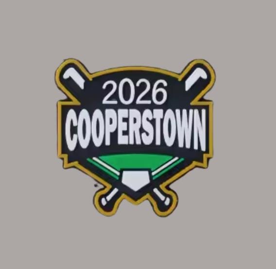 2026 Cooperstown Shoe Charm Baseball Shoe Charm Baseball Hall of