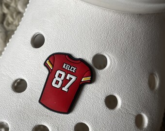 Kelce Jersey Shoe Charm Kansas City Football 87 Gift