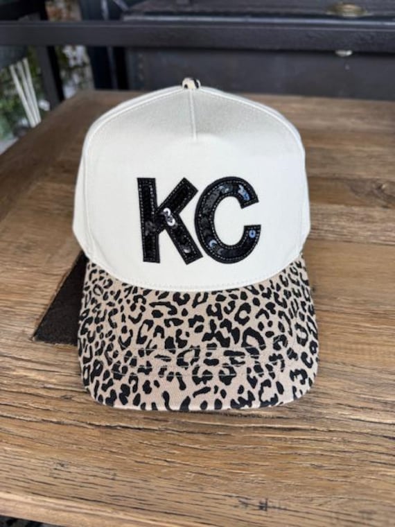 Sequin Leopard Print Cap CC Sequin Leopard Baseball Cap - Truly Contagious main image 3