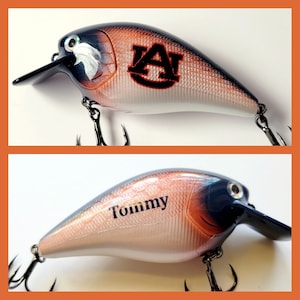 Custom Fishing Lures make great fishing gifts for any fisherman. Fishing gifts for men personalized for any occasion. image 7