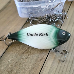 New Fishing Buddy Coming Soon, Baby Reveal Fishing Lure, Fishing Husband Baby Announcement image 2