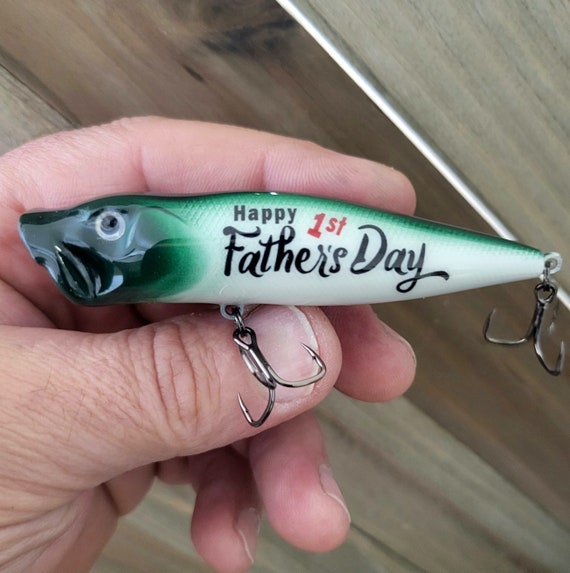 1st Father's Day Fishing Gift From Son or Daughter, First Fathers Day  Fishing Lure, Personalized 1ST Fathers Day Gift for Dad, Dad Gift -   Canada