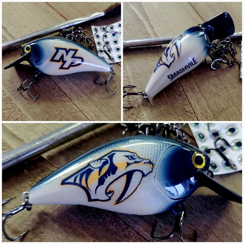 Custom Fishing Lures make great fishing gifts for any fisherman. Fishing gifts for men personalized for any occasion. image 9