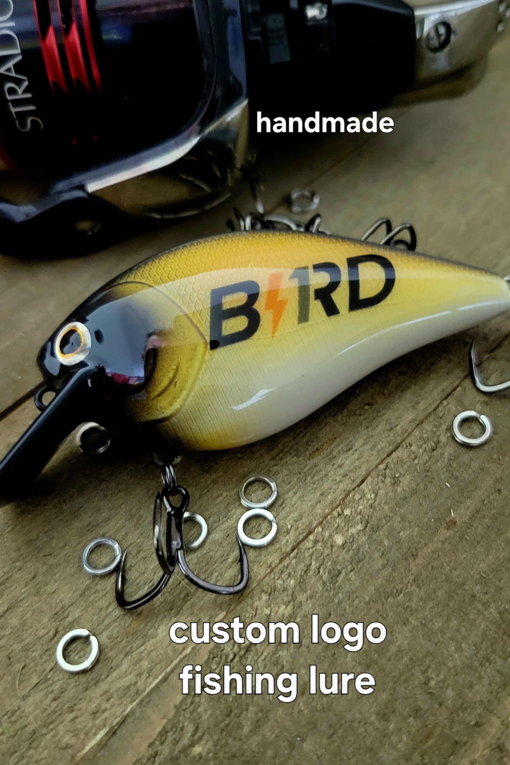 customizable fishing lures Adam's Custom Havok Team Rhino Outdoors LLC just enough to cause the bait to vibrate on the upward stroke Custom Logo Fishing Lure: Personalized