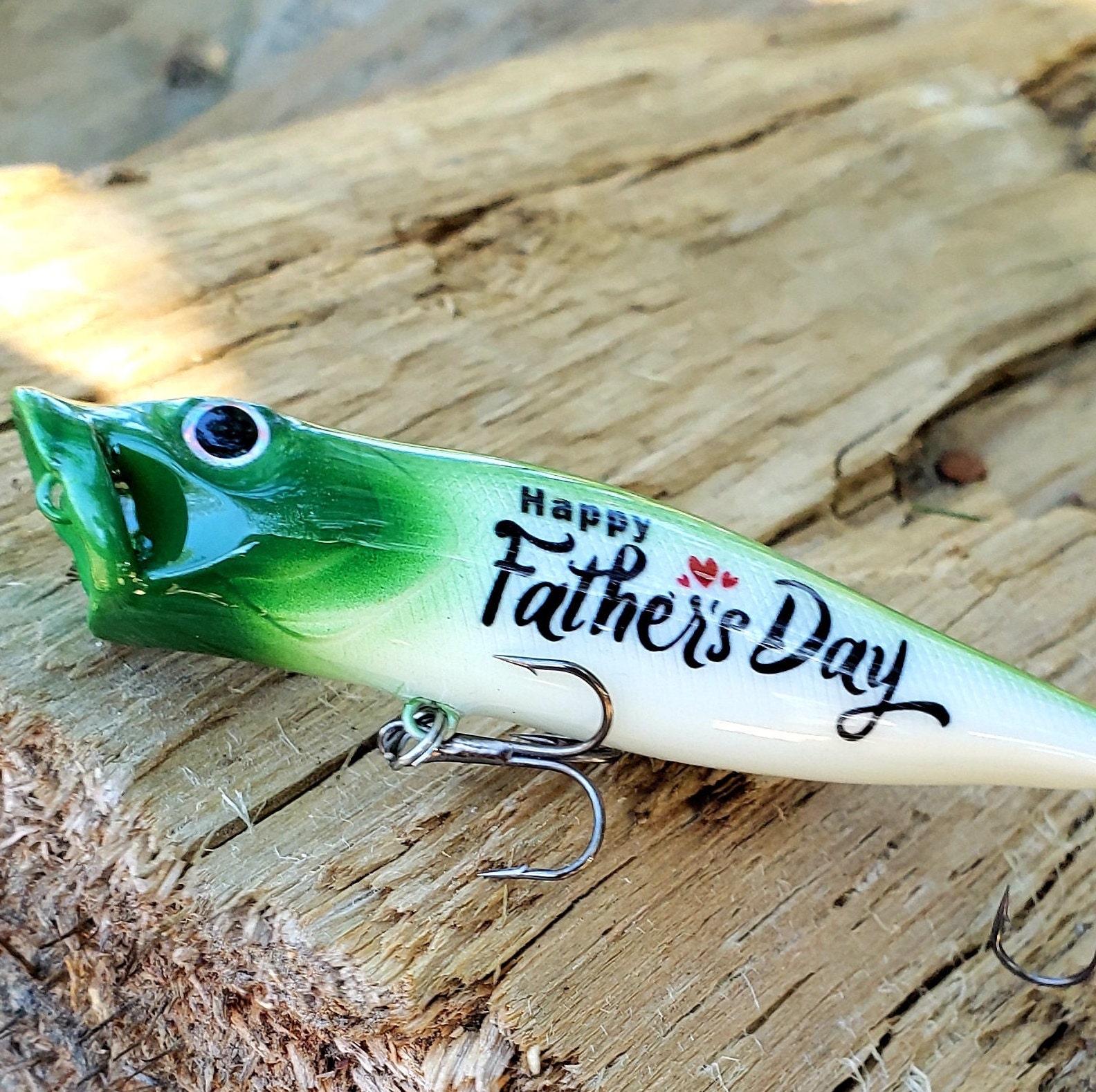 Personalized Father's Day Fishing Lure Unique Gift From Son or