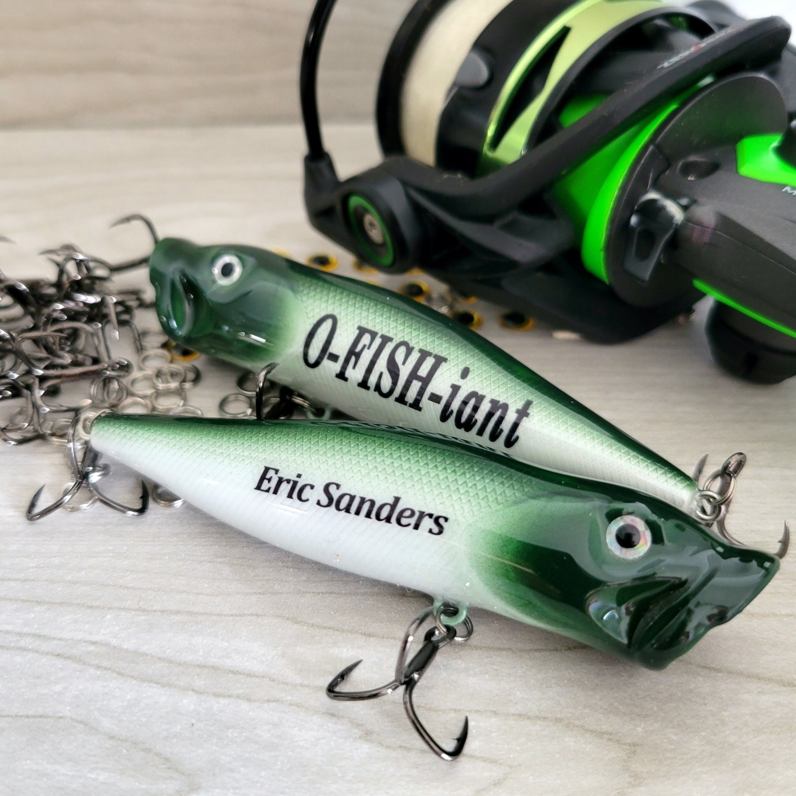 Personalized Gift for Men Custom Made Wedding Favor Fishing Lure Engra – C  and T Custom Lures