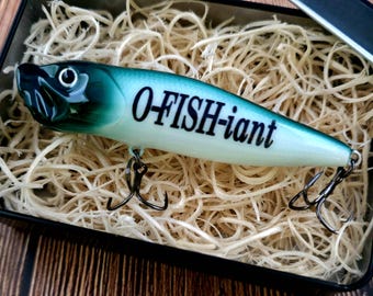Officiant Gift, Wedding Officiant Gift, Officiant Thank You Gift, O-fish-iant Lure, Officiant Proposal, Personalized Officiant Keepsake