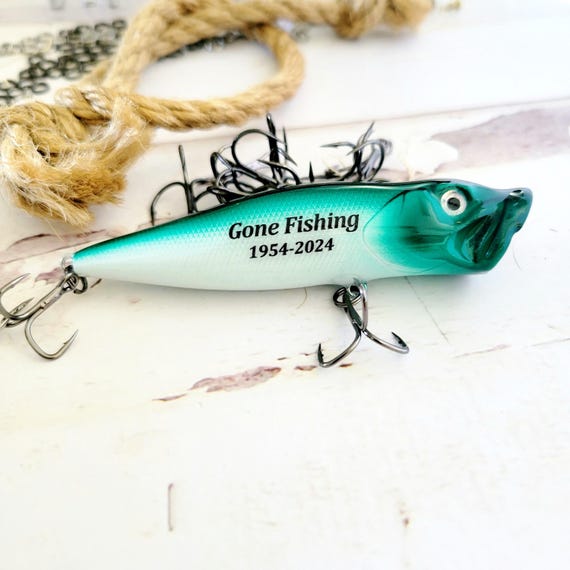 custom fishing lures father& 39 Dad Memorial Fishing Lure - Personalized Remembrance Keepsake for Loss of  Dad or Loved One