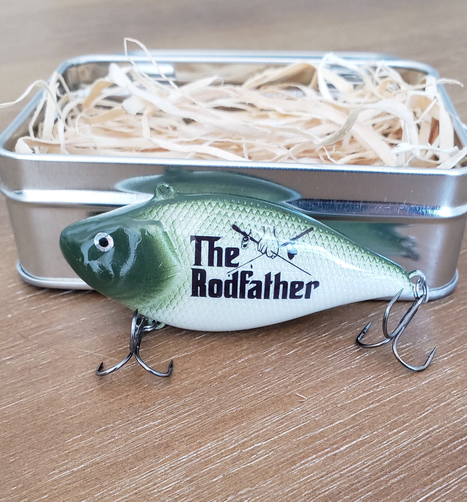 Personalized fishing gifts for men Custom Papa Fishing lure Etsy