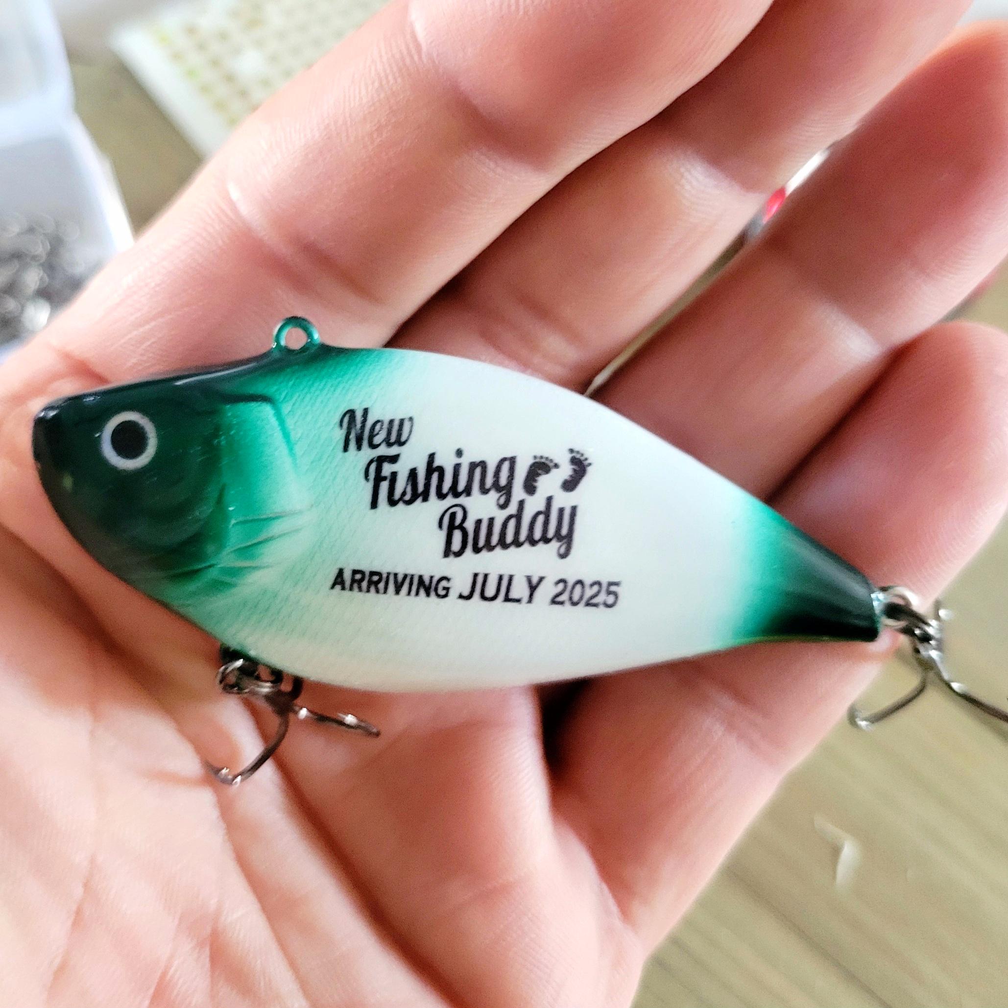 New Dad Fishing Lure - First Time Daddy Gift For Fishing Lover
