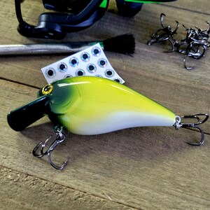 Personalized Hand-Painted Fishing Lure for 40th or 50th Birthday, Unique Gift for Fisherman, Freshwater Custom Fishing Lure image 4