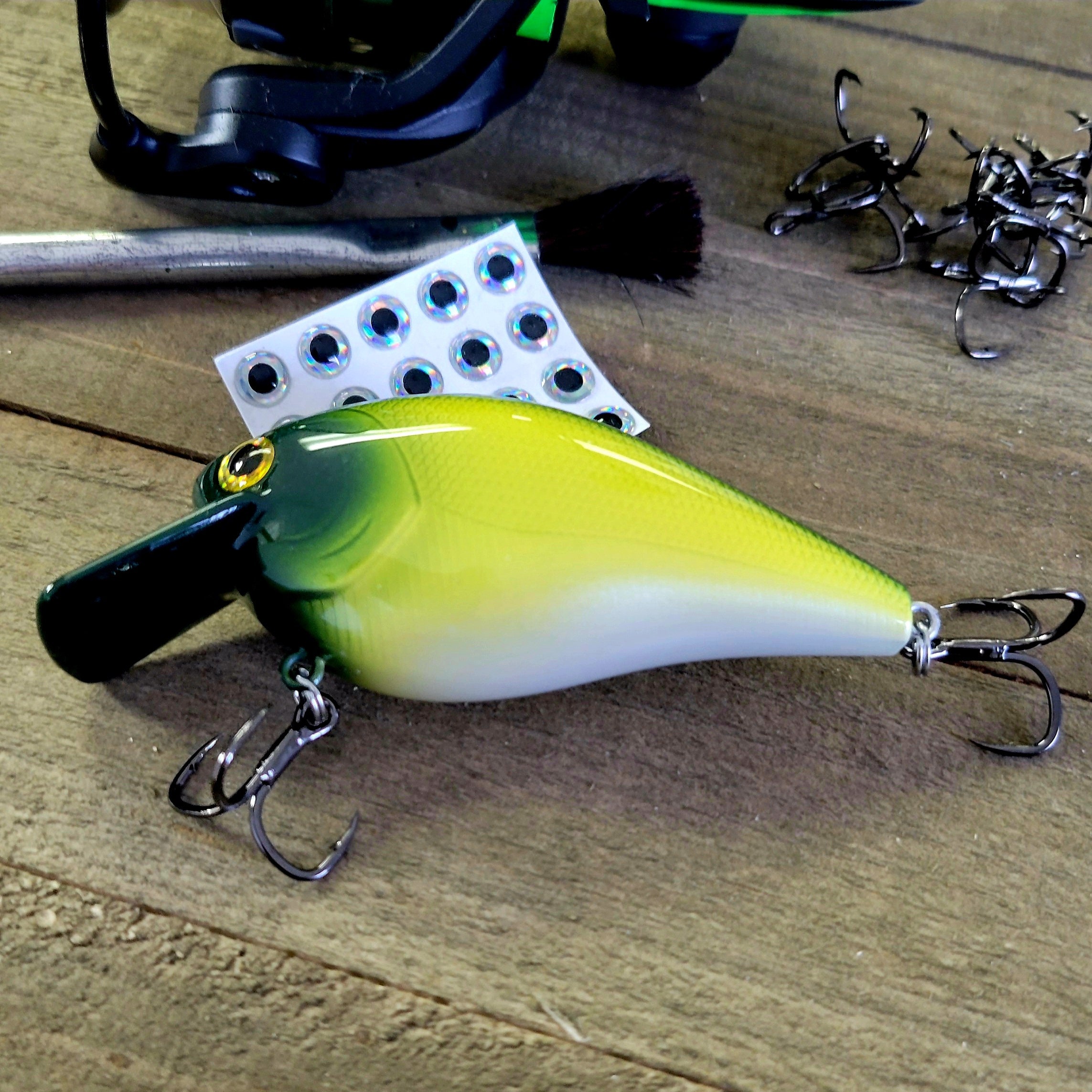 Personalized Hand-painted Fishing Lure for 40th or 50th Birthday