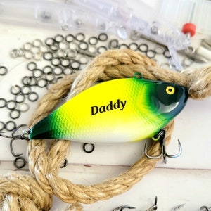 New Fishing Buddy Coming Soon, Baby Reveal Fishing Lure, Fishing Husband Baby Announcement image 8