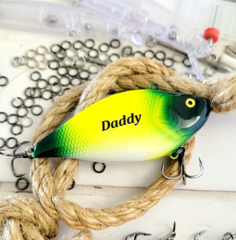 New Fishing Buddy Coming Soon, Baby Reveal Fishing Lure, Fishing Husband Baby Announcement image 8