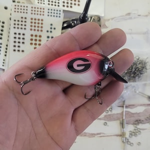 Custom Fishing Lures make great fishing gifts for any fisherman. Fishing gifts for men personalized for any occasion. image 3
