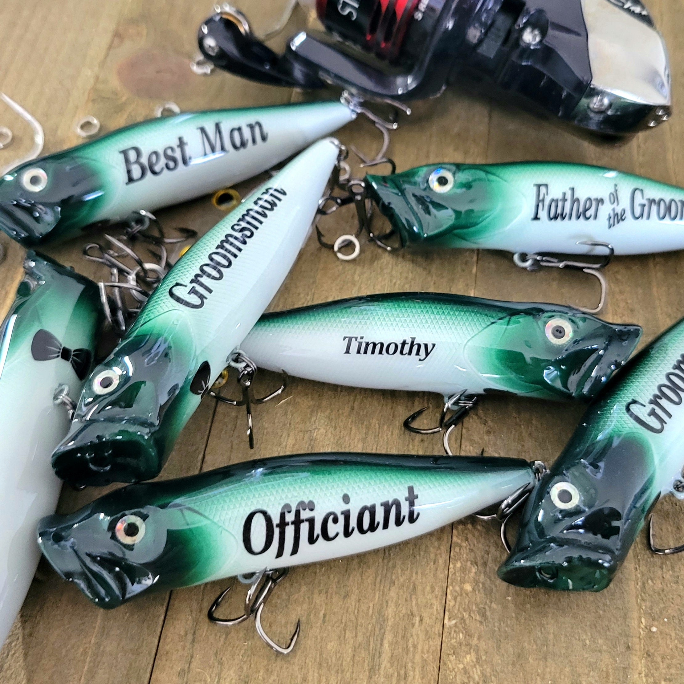 Christmas 1st Wedding Fishing Lure Fisherman Gifts for Husband Boyfriend  Mens Couple Gift Happy Anniversary Keepsake Gift for Him Christmas Birthday  : Buy Online at Best Price in KSA - Souq is