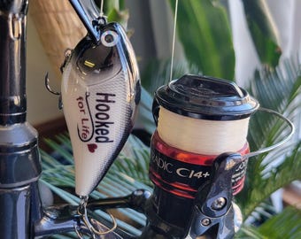 Engagement Gift for Him, Personalized Fishing Lure Keepsake for the Groom to Be