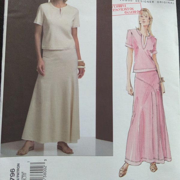 Vogue American Designer Pattern - Issue Miyake - Uncut Pattern - V2796