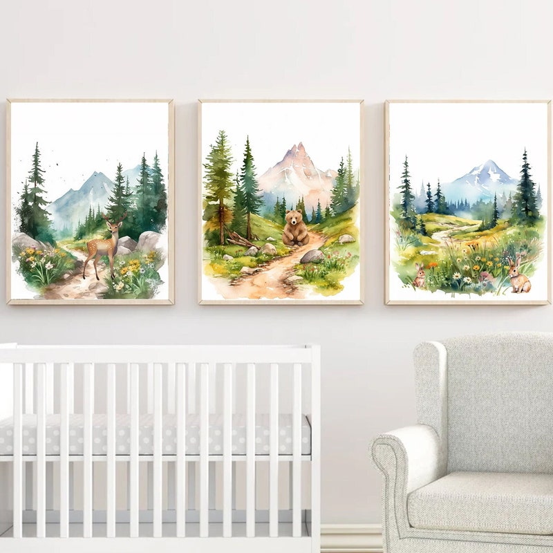 Mountain Nursery - Etsy