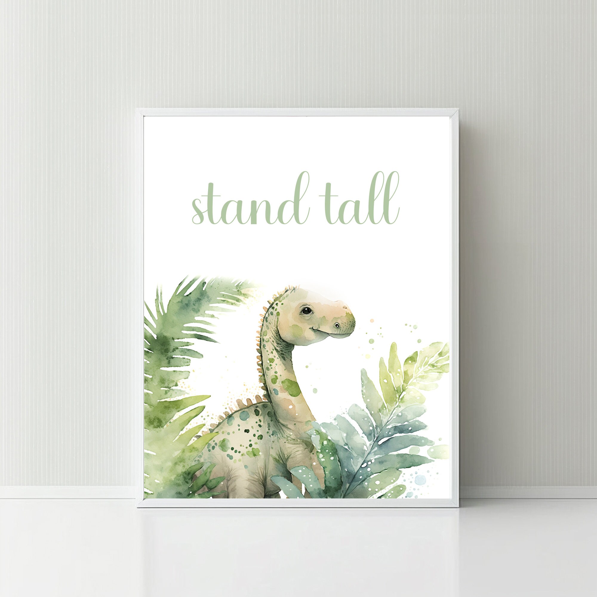 Set of 6 Nursery Prints Baby Dinosaur Nursery Prints - Etsy