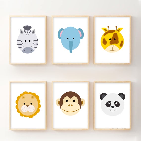 jungle animals nursery