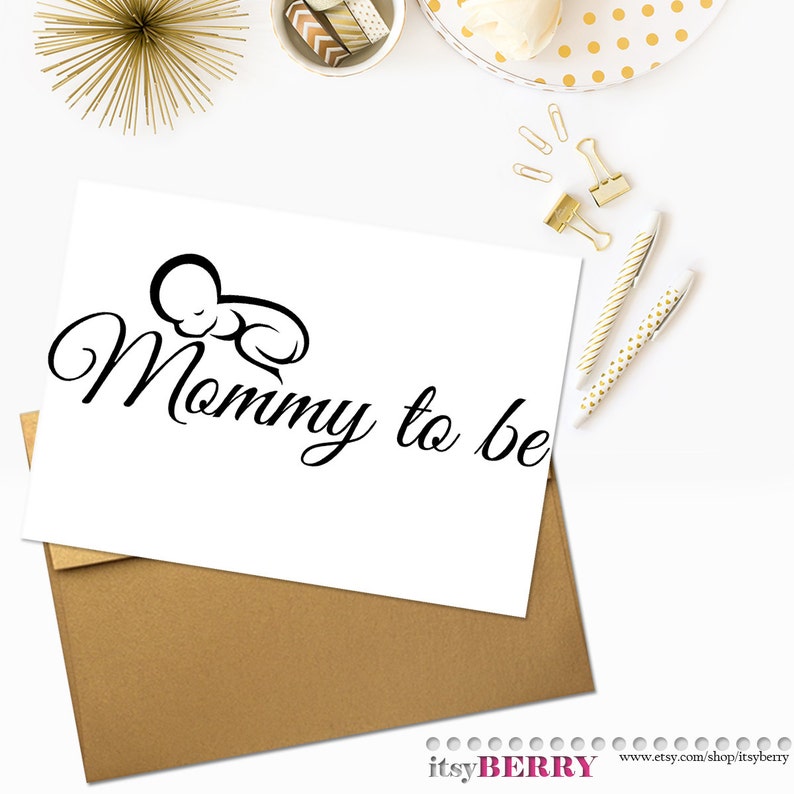 Mom to Be Card, Congratulations Cards, Card for New Mother PRINTABLE