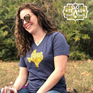 Texas Yellow Rose T-shirt - Yellow Rose of Texas T-shirt - Texas Yellow Roses T-shirt