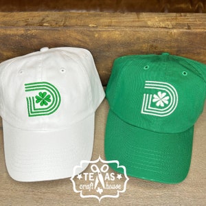City of Dallas Triple D Shamrock Baseball Hat - St Patricks Day Hat - Dallas Hat - City of Dallas Hat - Triple D Hat