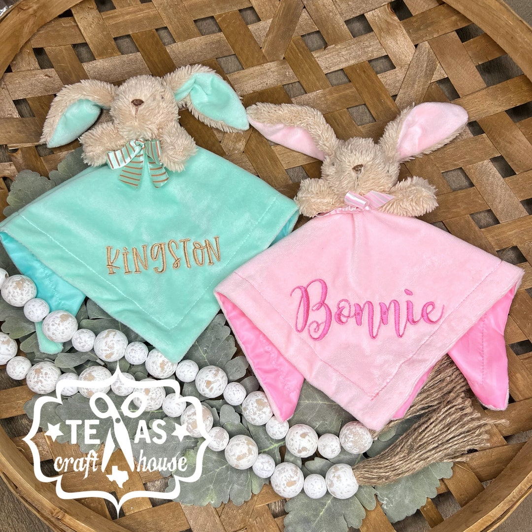 Monogrammed Baby Gift Lovie Personalized Baby Shower Gift Security