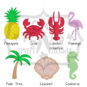 Mini Crawfish Baseball Hat Beach Hat Vacation Hat Pineapple Hat Flamingo Hat Lobster Hat Crab Hat Flamingo Hat Seashell Hat image 8