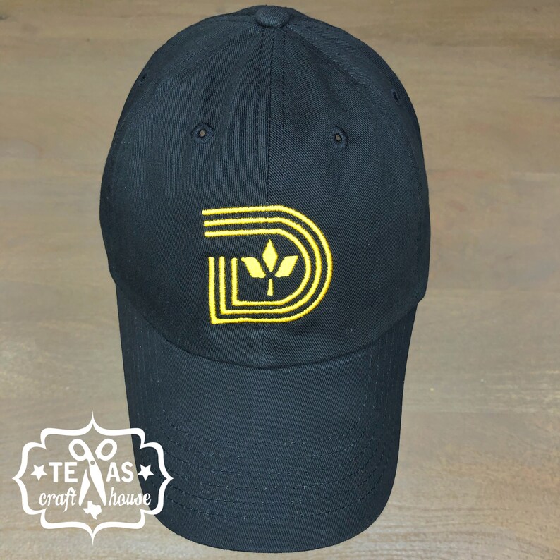 City of Dallas Logo Baseball Hat Triple D Logo Dallas Etsy