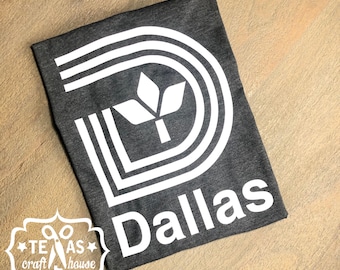 City of Dallas Logo T-shirt - Triple D Logo - Dallas Texas Logo