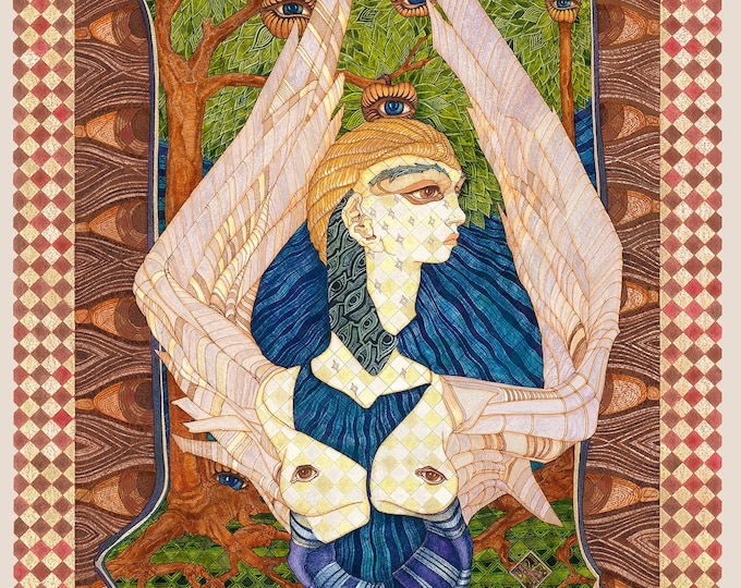 Kunstdruck, Giclée, Aniol (Engel) II. Limitierte Editionen von 29, verschiedene Größen)
