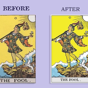 Baraja de Tarot Rider-Waite-Smith: 78 imágenes de cartas en alta resolución listas para imprimir (descarga digital en 3 tamaños) imagen 8