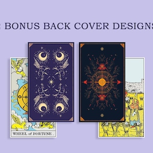Baraja de Tarot Rider-Waite-Smith: 78 imágenes de cartas en alta resolución listas para imprimir (descarga digital en 3 tamaños) imagen 5