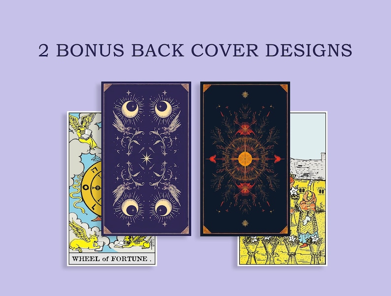 Baraja de Tarot Rider-Waite-Smith: 78 imágenes de cartas en alta resolución listas para imprimir (descarga digital en 3 tamaños) imagen 5
