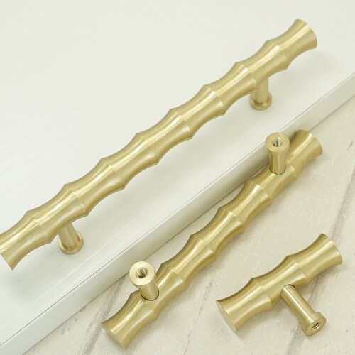 345brass Bamboo Drawer Pulls Gold Dresser 345brass Bamboo Drawer Pulls Gold, Brass Bamboo Cabinet Hardware