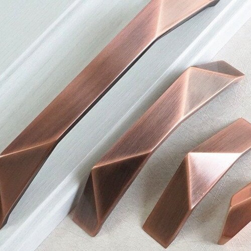 1 25 2 5 7 55 Brushed Copper Dresser Singapore 1 25 2 5 7 55 Brushed Copper Dresser, Brushed Copper Cabinet Pulls