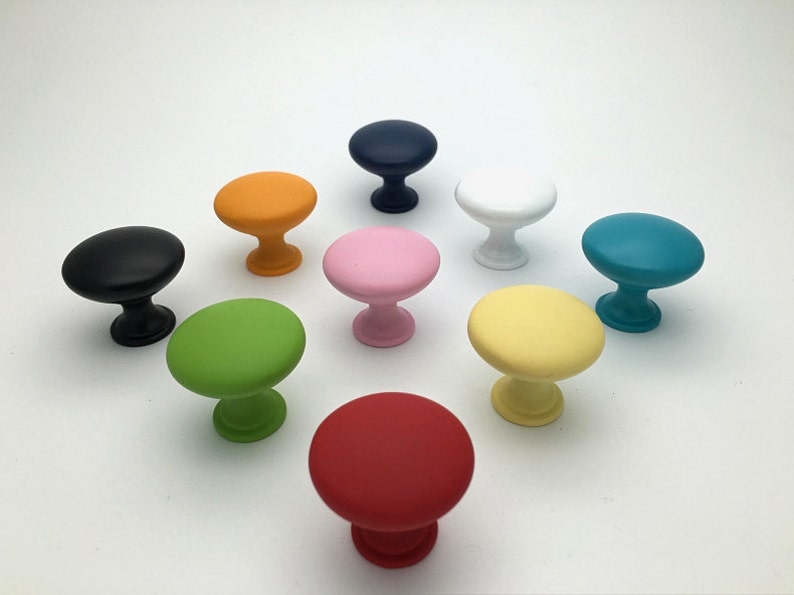 Bunte Knauf Schubladenknöpfe Pulls Küchenschrank Knöpfe | Etsy