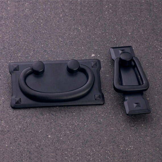 2.25 3 Antique Black Drop Pull Dresser Pulls Drawer Pull Handles