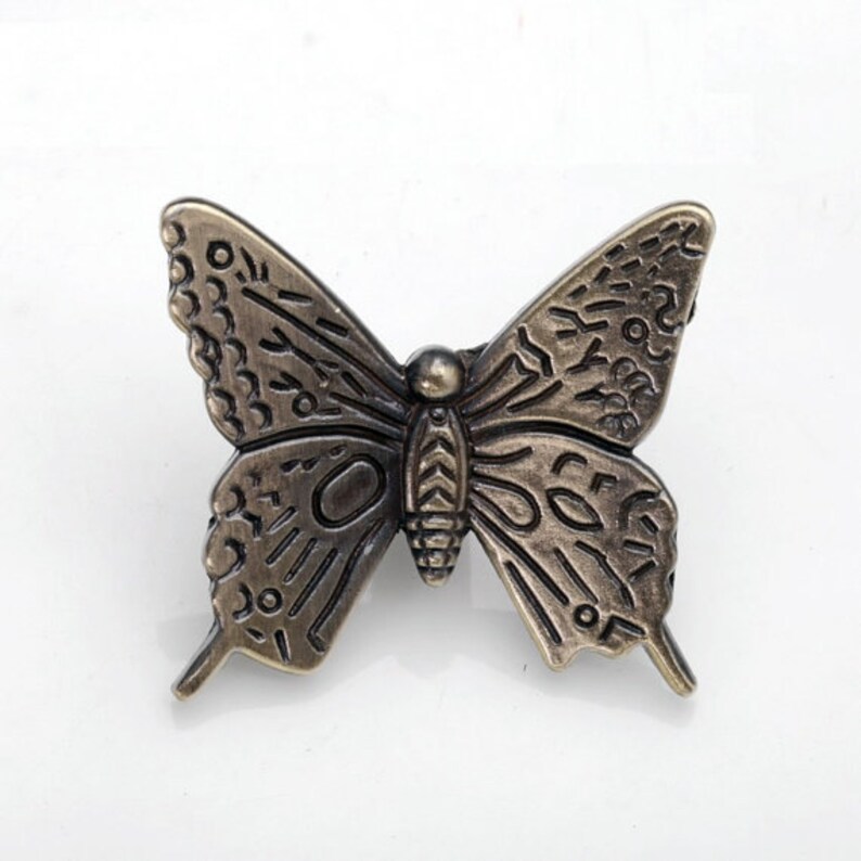 Butterfly Dresser Knobs Handles Cabinet Knob Drawer Knobs Etsy