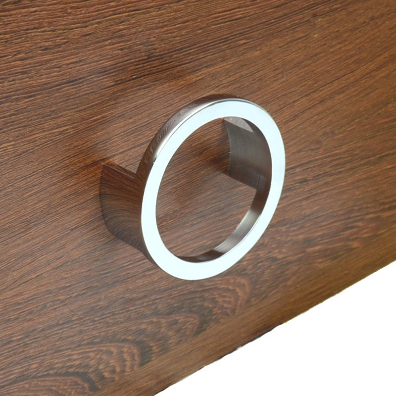 2.5'' Modern Dresser Drawer Pulls Handles Knobs Ring Etsy