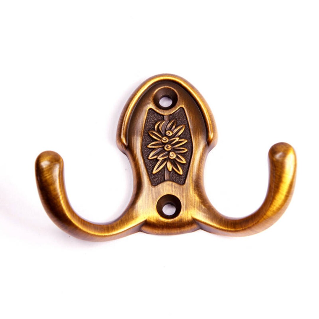 Wall Hooks Wall Hook / Antique Brass Coat Hooks / Coat Hangers Rack