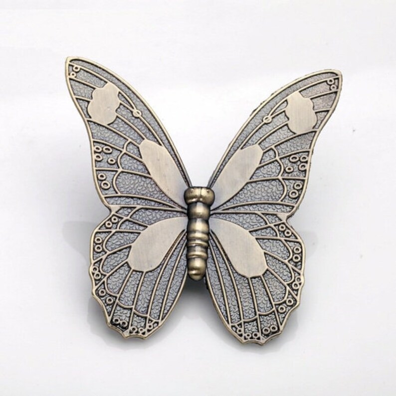Butterfly Dresser Knobs Handles Knob Drawer Knobs Etsy