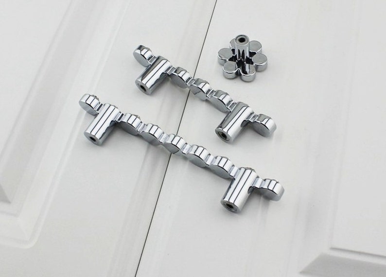 2.5/'/' 3.78/'/' Crystal Drawer Pulls Handles Silver Clear Bling Glass Dresser Handles Pulls Knobs Kitchen Cabinet Door Pulls Knobs Decorative