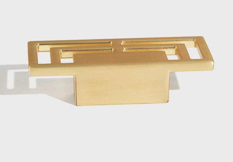 1.25/'/' Chinese Cabinet Door Handles Brushed Brass Dresser Drawer Pulls Knobs Rustic Kitchen Cabinet Handles Pulls Door Handle Hardware 32 mm