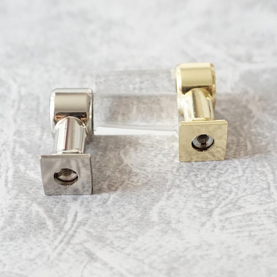 Acrylic Wall Hook Coat Hooks Decorative Wall Hooks Clear Gold Etsy
