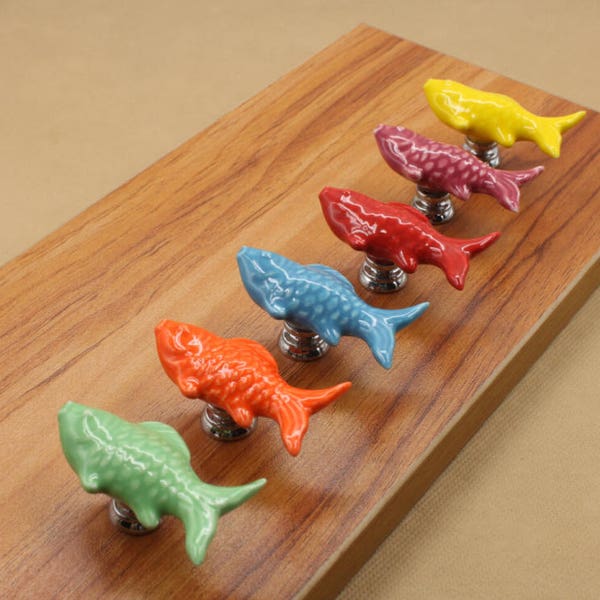 Tiger Kids Ceramic Cabinet Drawer Pull Knob – Cute & Durable